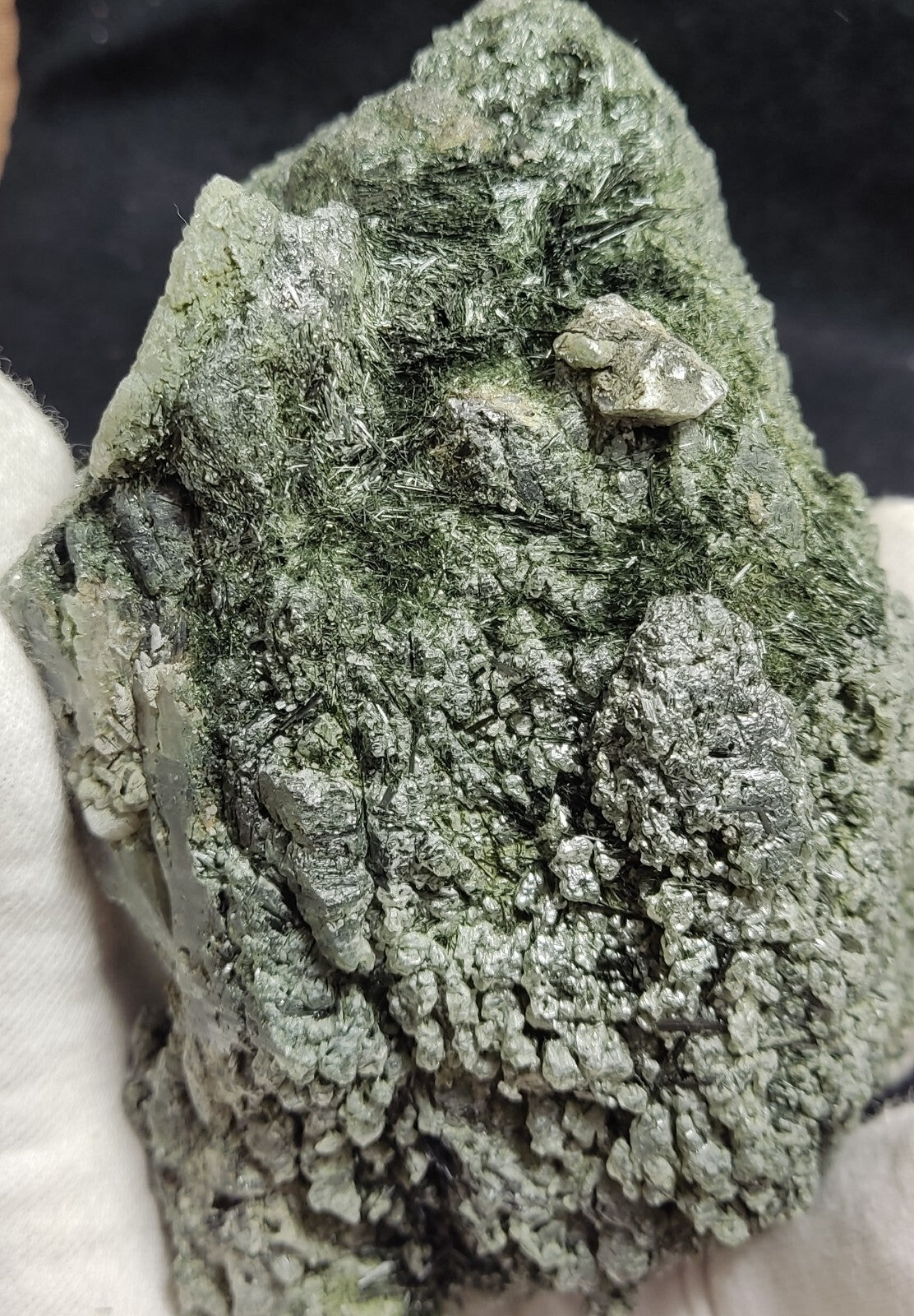 An Aesthetic Natural terminated Chlorite Quartz crystal specimen 1260 grams