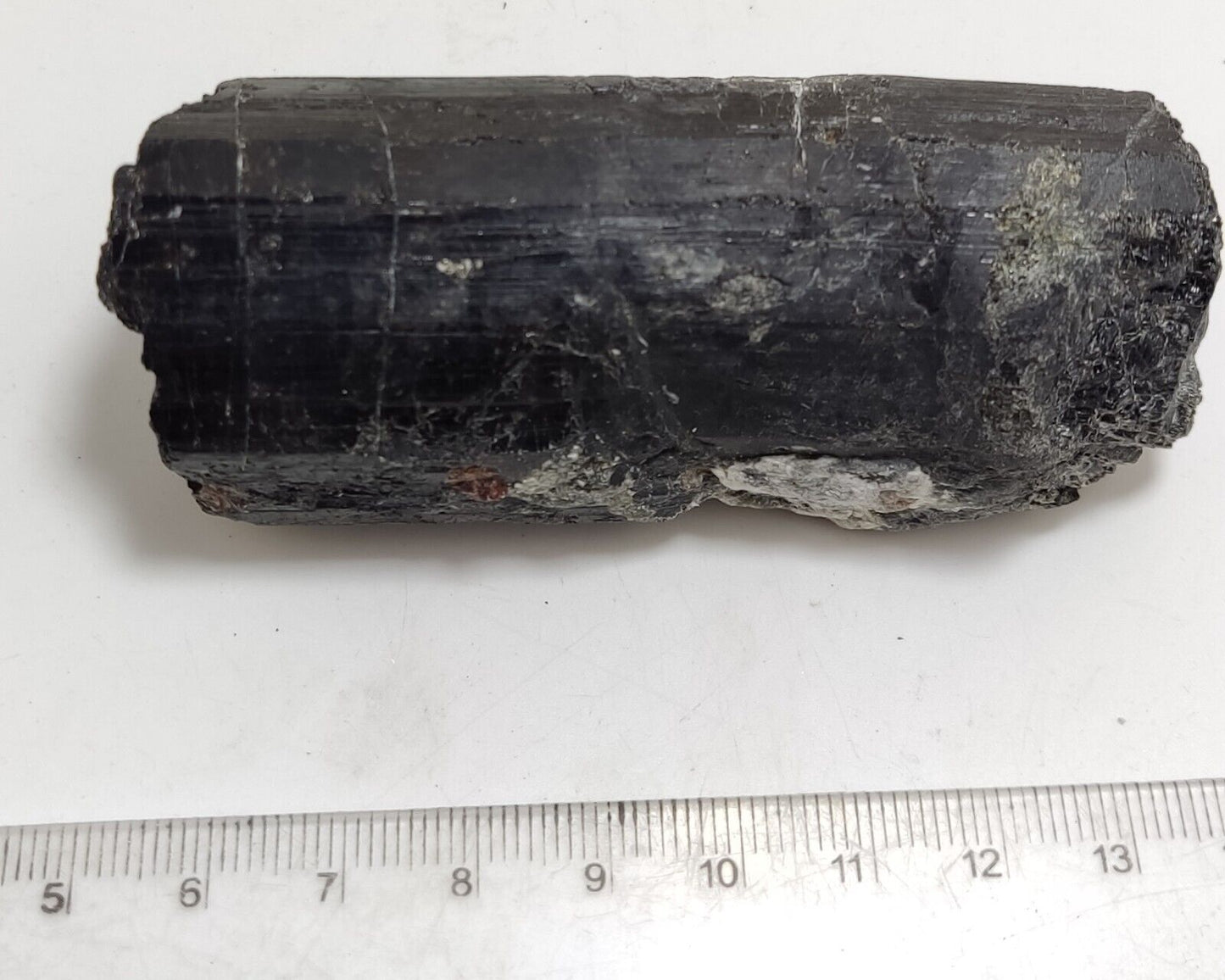 An aesthetic Specimen of black tourmaline crystal 206 grams