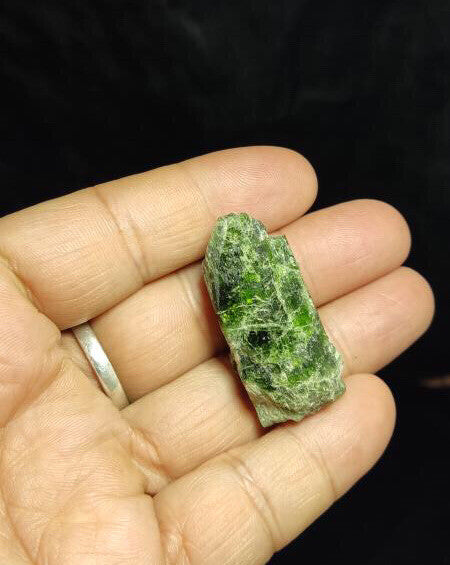 Green Diopside Crystal 22 Grams