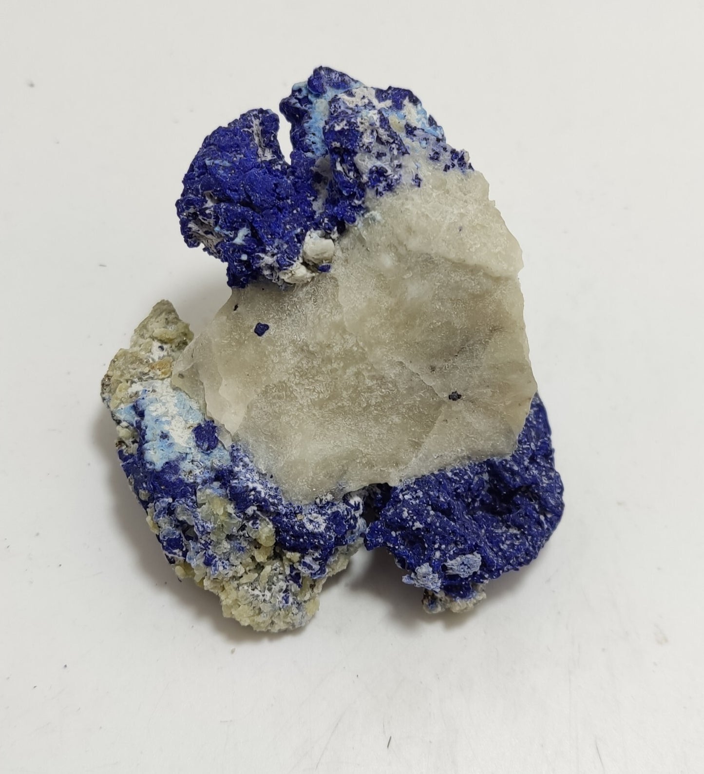 Natural Partly Fluorescent Lazurite On Matrix 81 grams