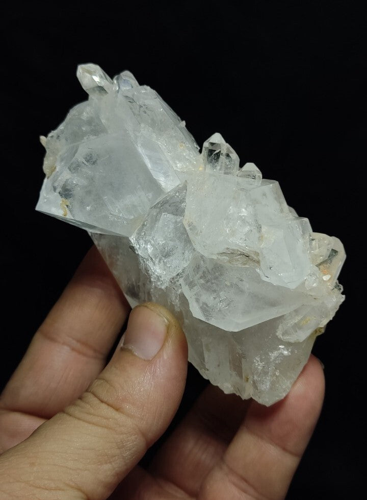 Natural Faden quartz Cluster 278 grams