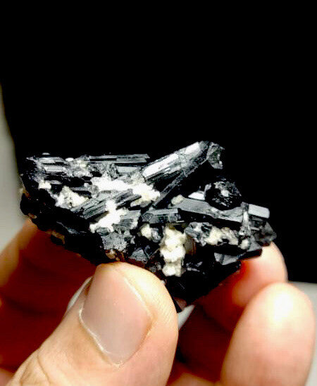Black tourmaline cluster 38g, 5x3x2cm