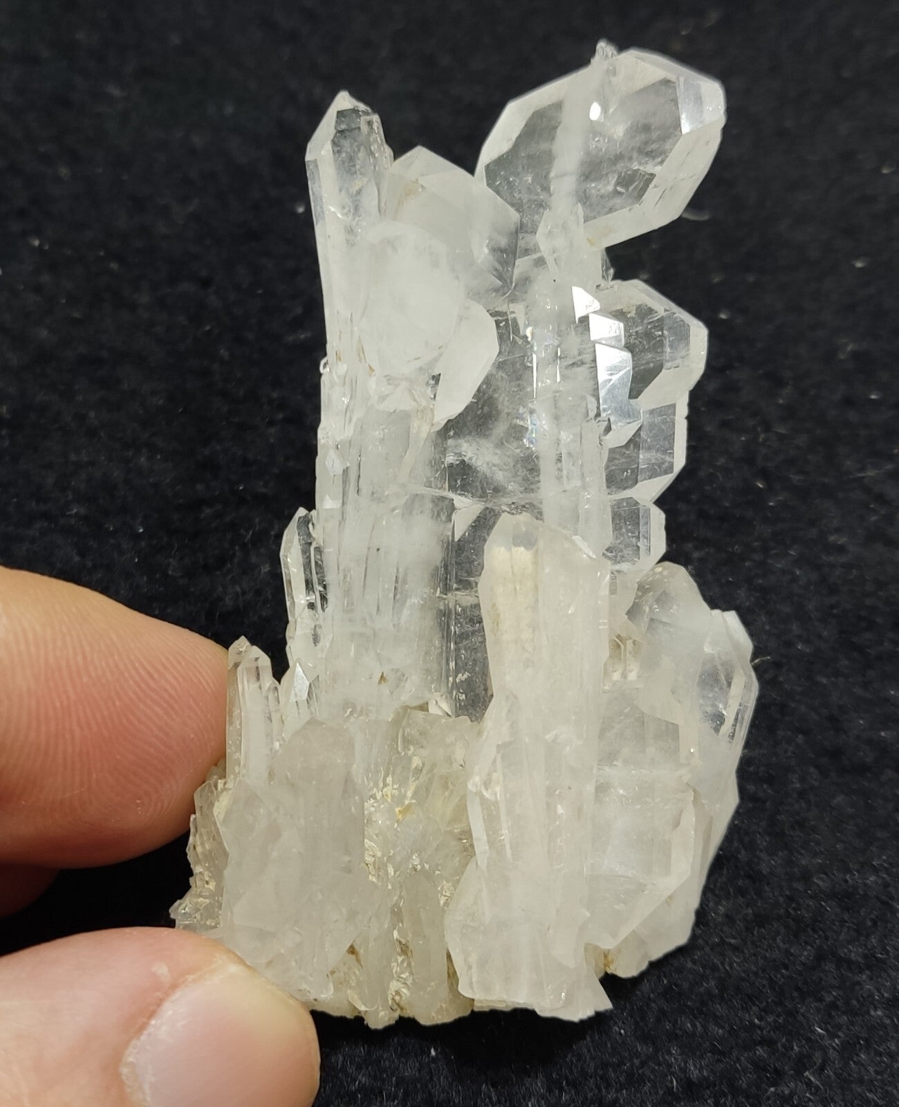 An Aesthetic terminated faden Quartz specimen 44 grams