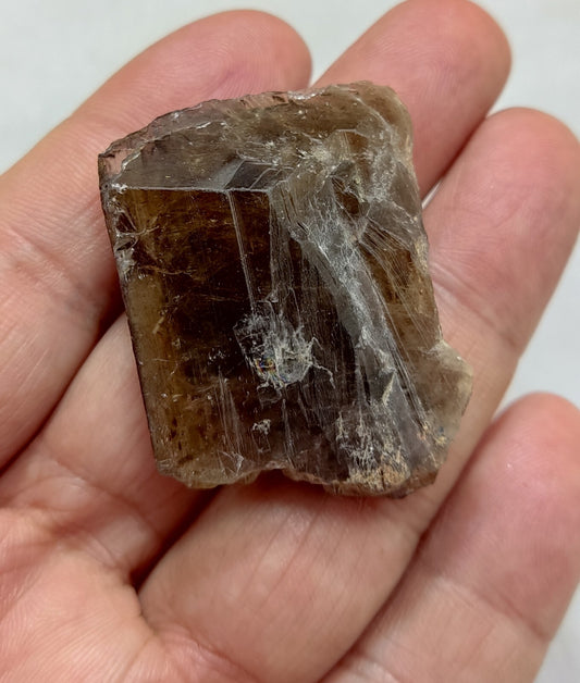 An amazing specimen of axinite crystal 33 grams