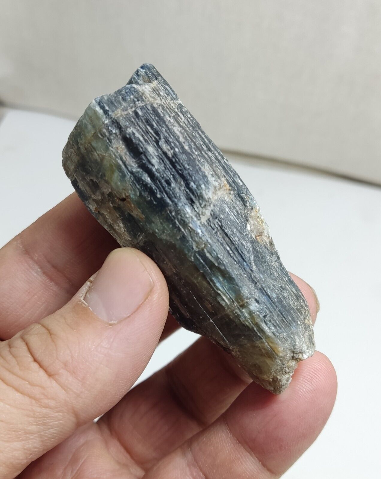 An Aesthetic specimen of blue kyanite crystal 73 grams
