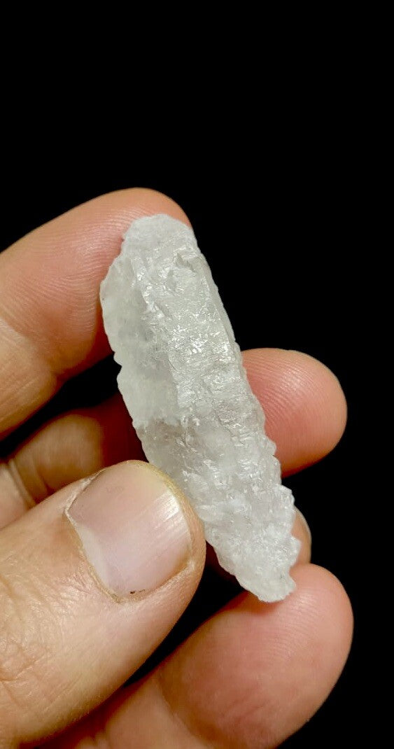 Fully Etched Quartz Crystal 11 Grams.