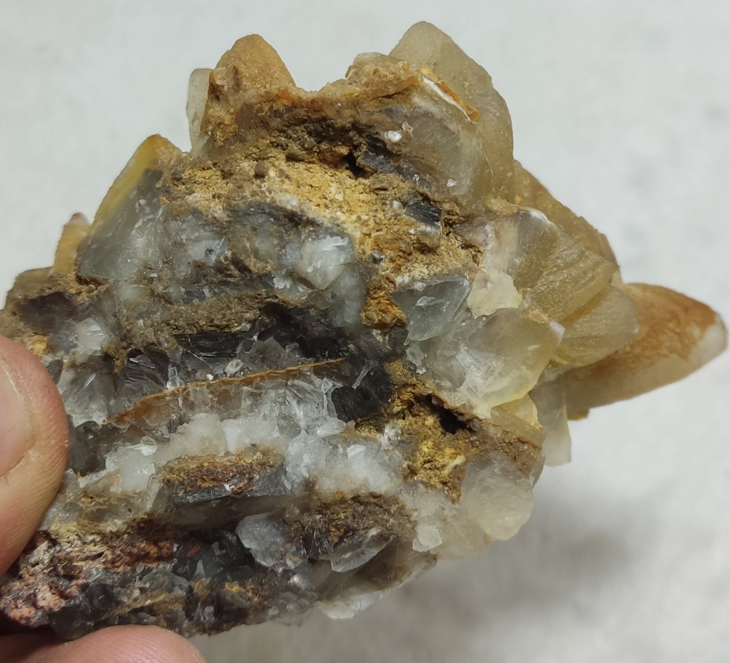 An amazing specimen of calcite 332 grams