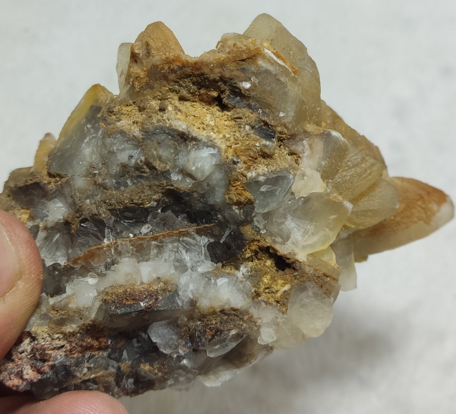 An amazing specimen of calcite 332 grams
