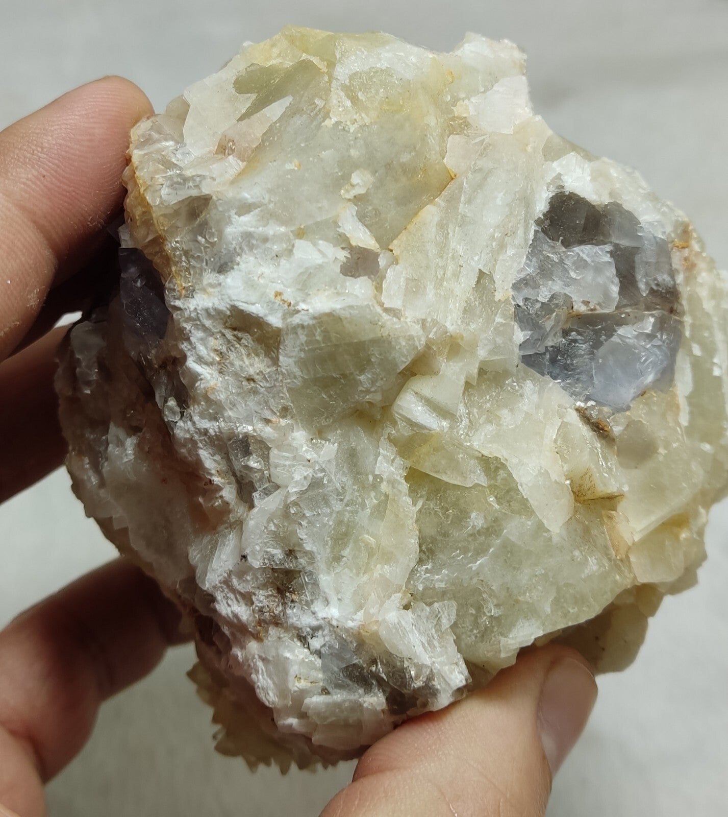 An Aesthetic Naturally terminated specimen of dogtooth calcite 722 grams