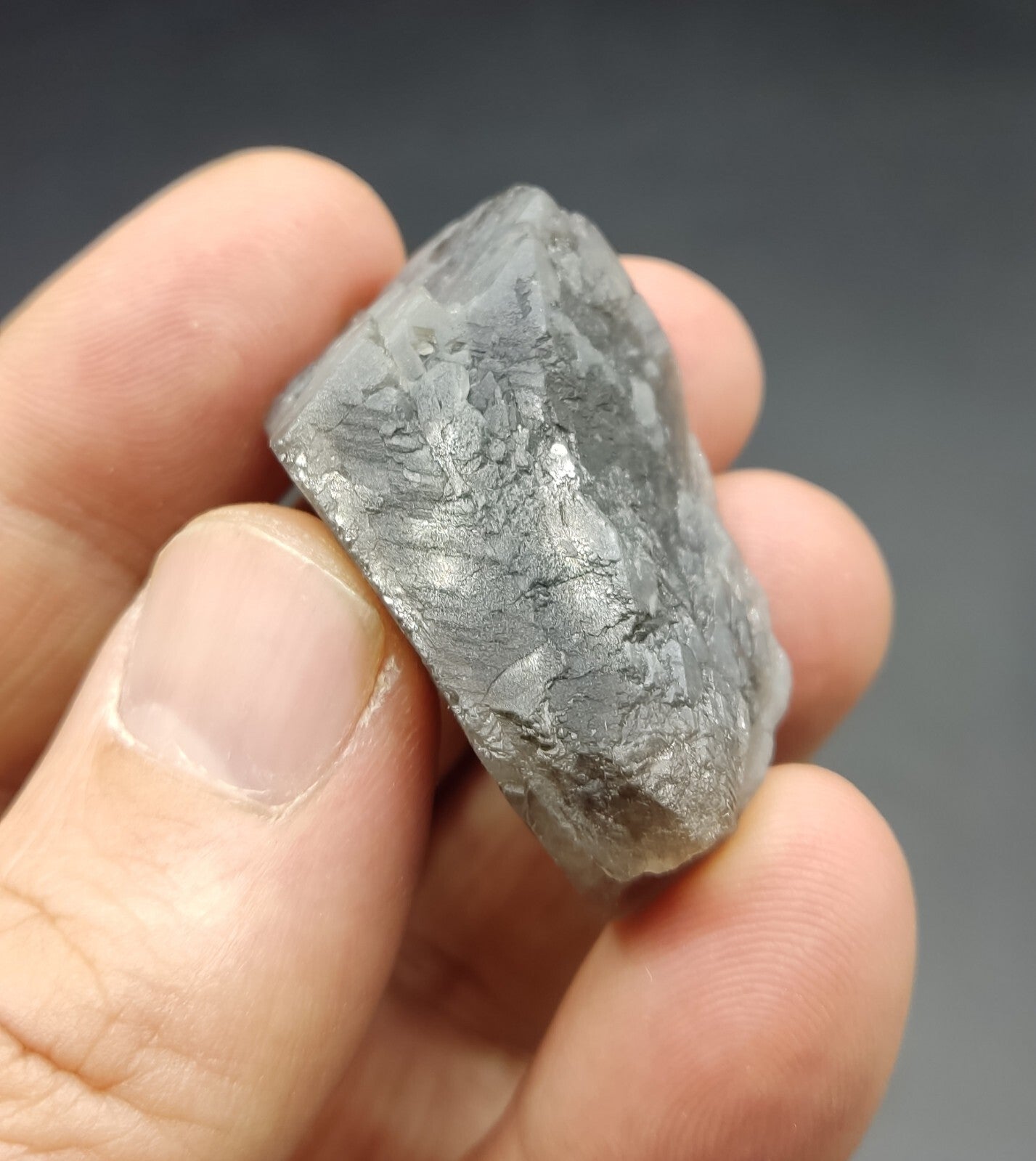 A very Aesthetic Natural terminated smoky Quartz crystal 23 grams