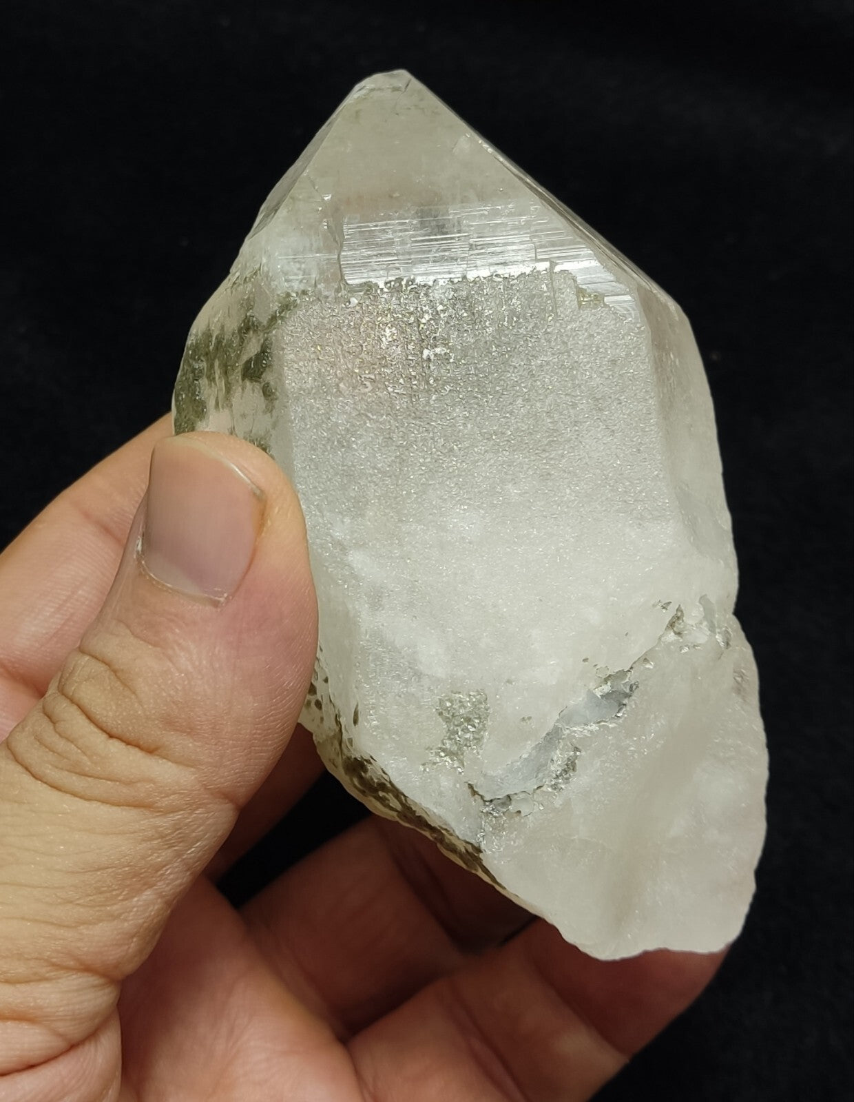 An Aesthetic Natural beautifully terminated Quartz specimen 334 grams