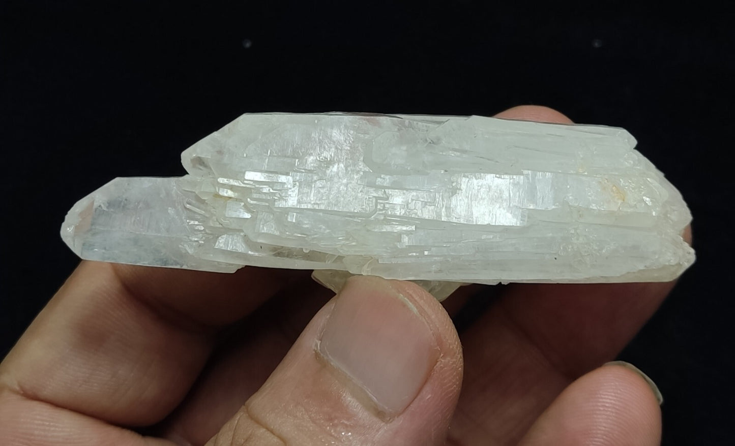 An Aesthetic specimen of quartz 42 grams