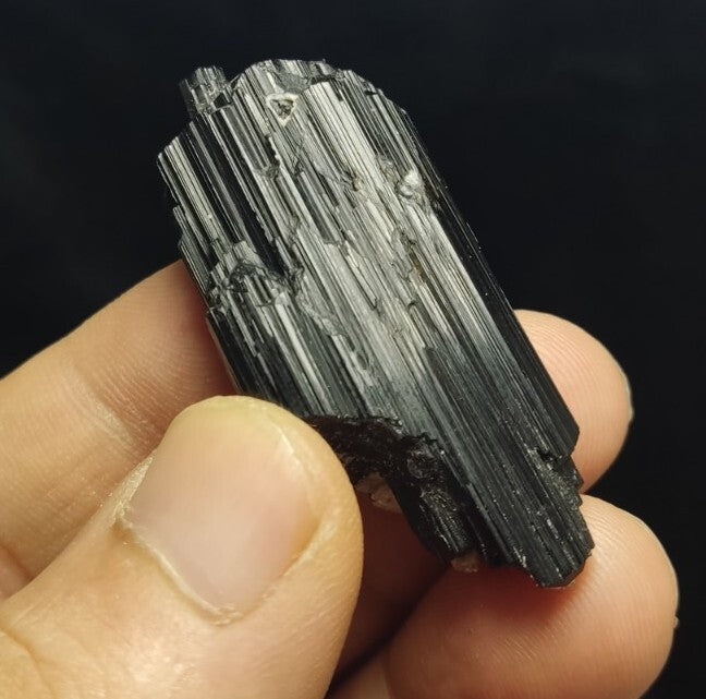 Natural Terminated Black Tourmaline Crystal 24 grams