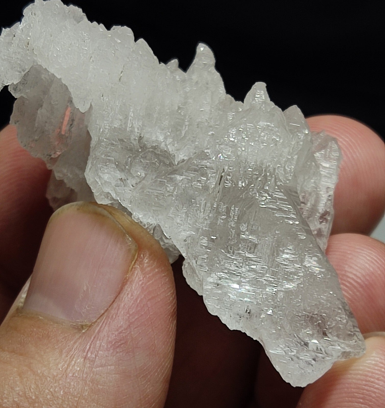 Fully Etched Quartz Crystal 22 grams