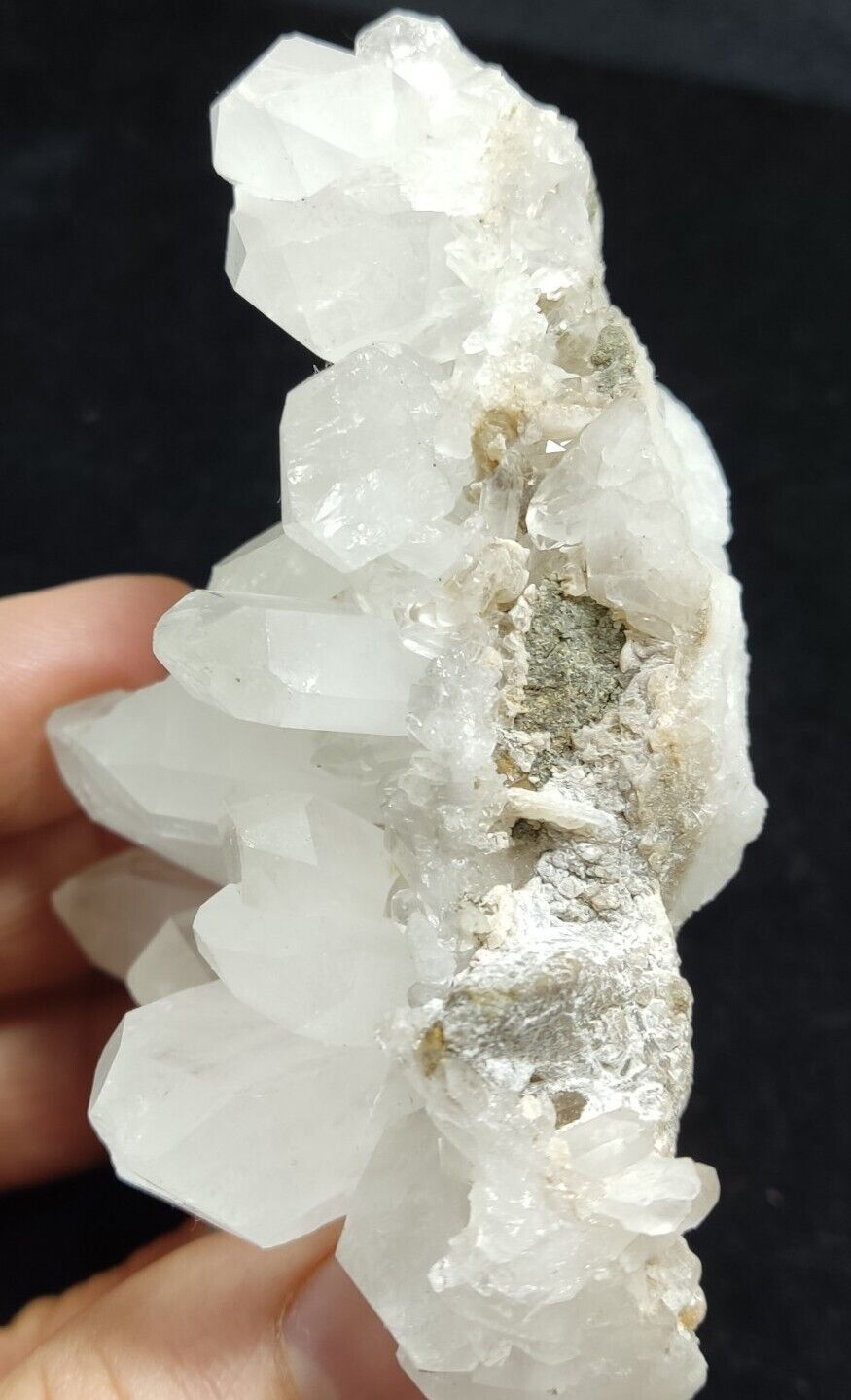 An Aesthetic Natural beautifully terminated Quartz cluster 210 grams