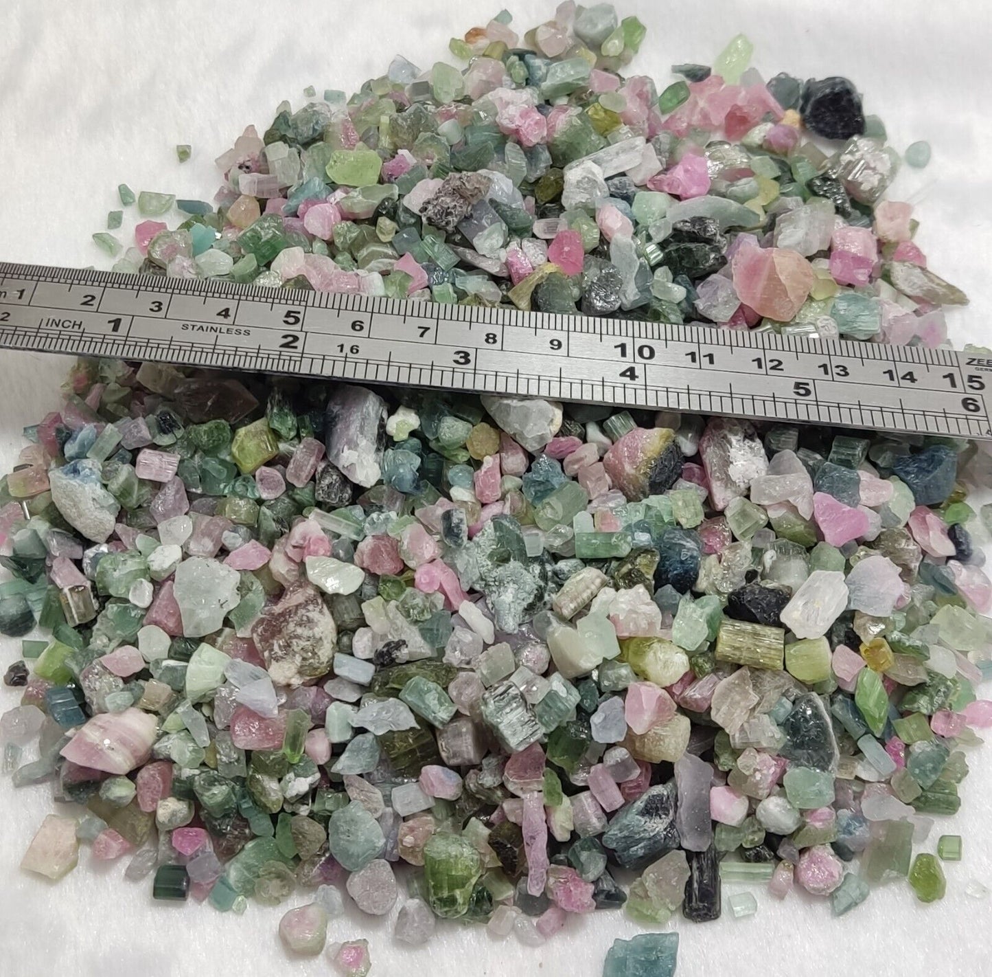 500 grams Beautiful rough tourmalines