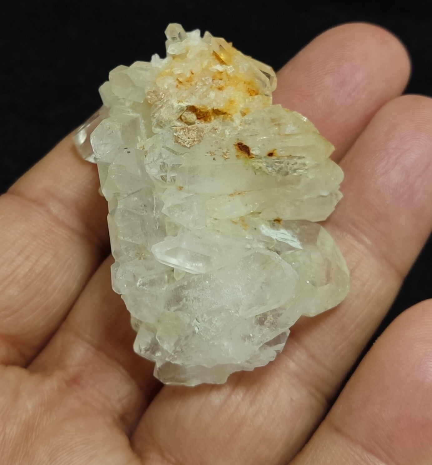 An Aesthetic terminated Quartz crystal with chlorite inclusions 43 grams