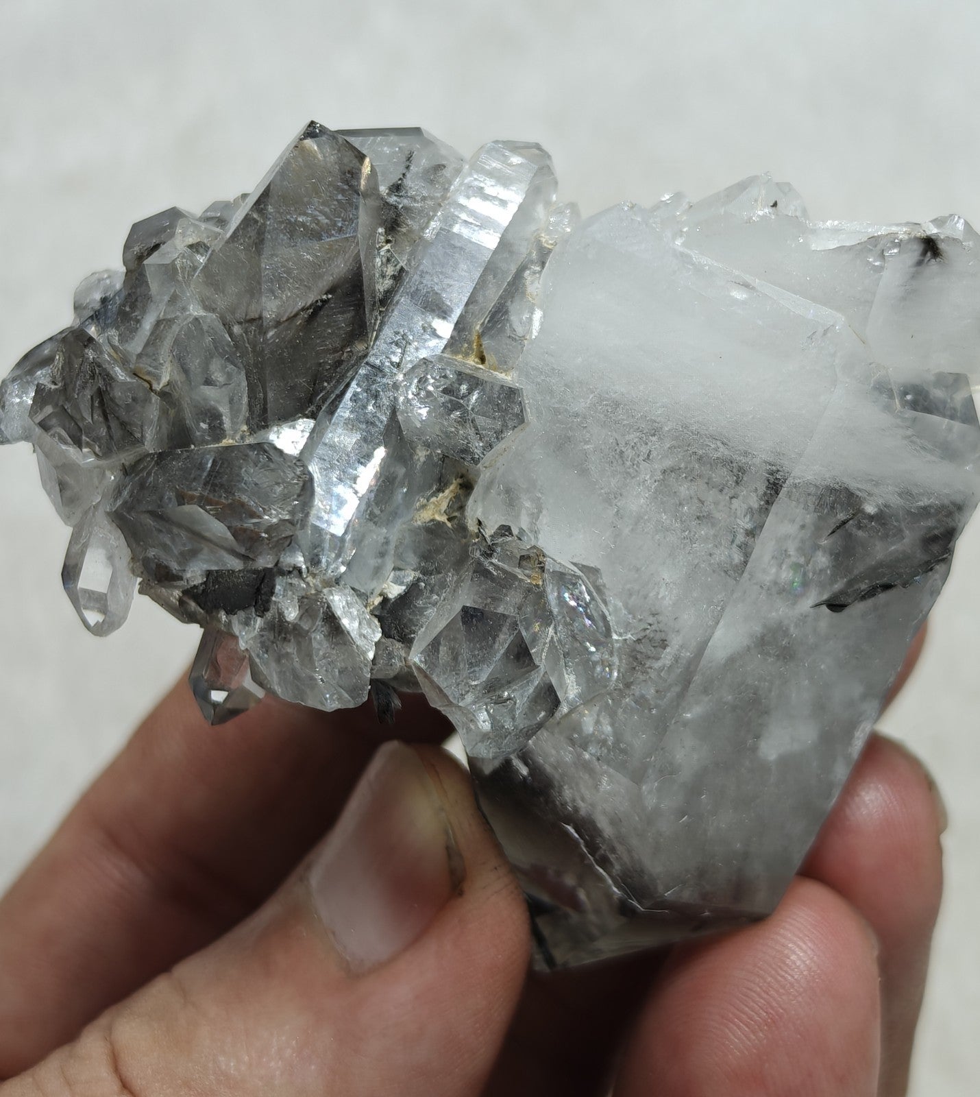 Cluster de quartzo Brookite 150 gramas-