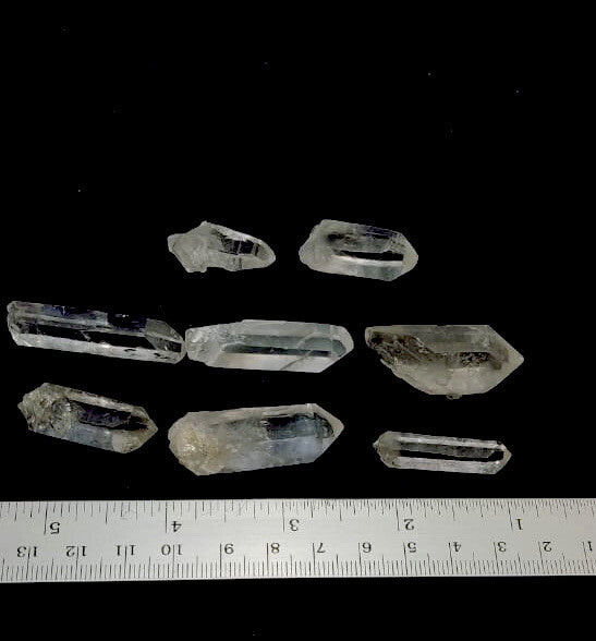 Lot Of Quartz 8 Crystals.