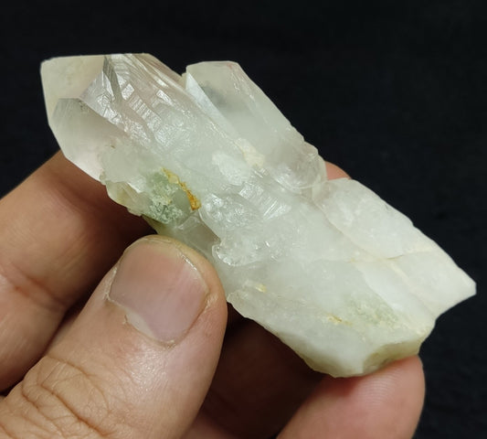 Chlorite quartz terminated crystal specimen 48 grams