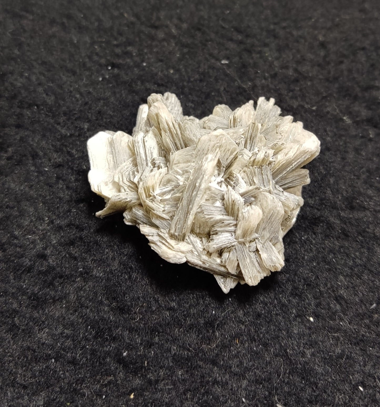 An Aesthetic specimen of muscovite cluster 25 grams
