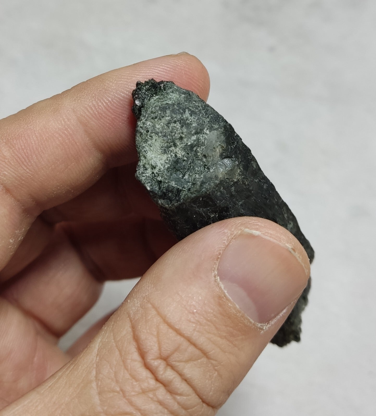 An Aesthetic Natural terminated Chlorite Quartz crystal specimen 42 grams