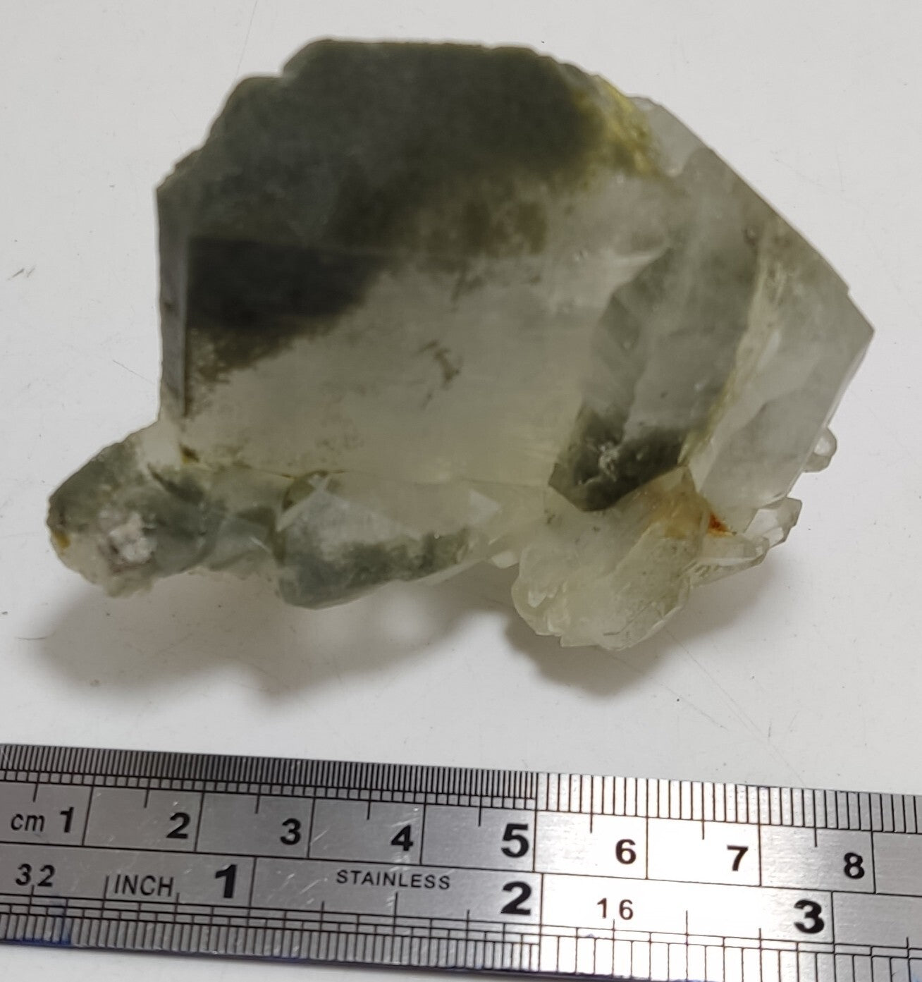 An Aesthetic Natural beautifully terminated Chlorite Quartz cluster 132 grams