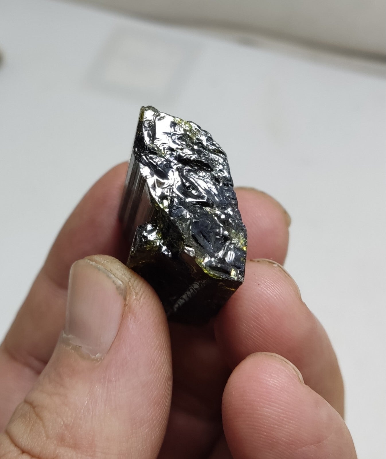 An Aesthetic specimen of epidote crystal 30 grams