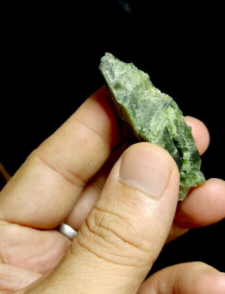 Green Diopside Crystal 39 Grams