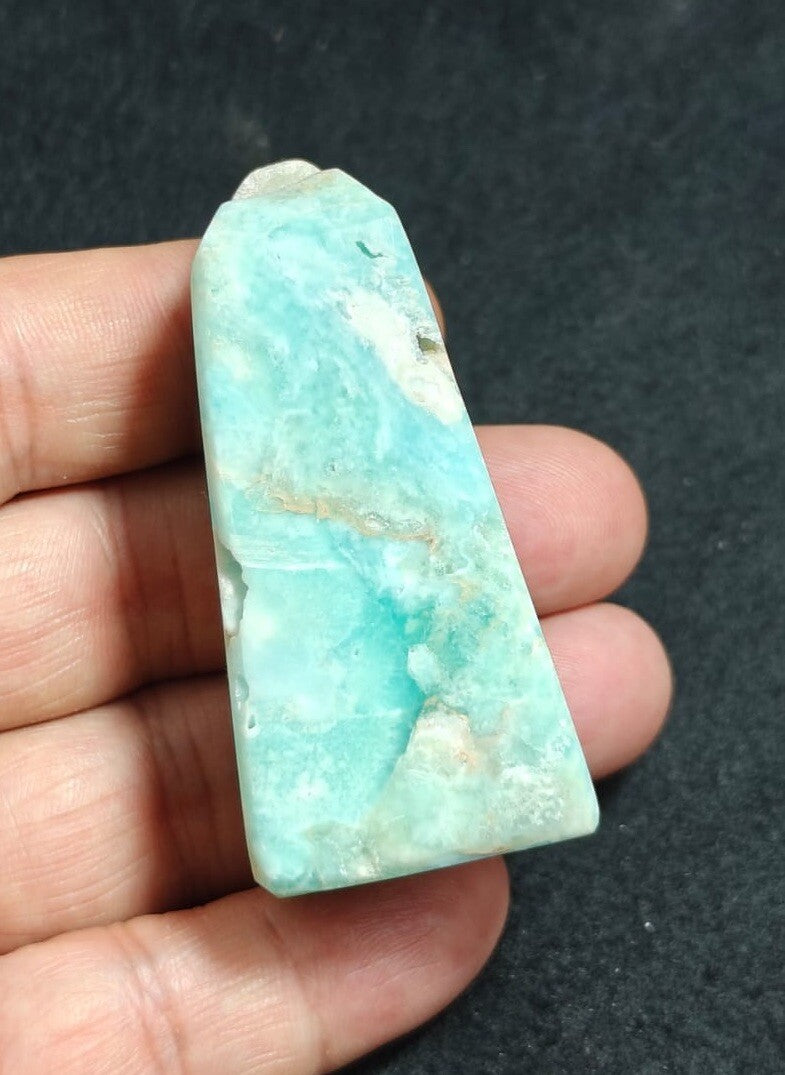 Blue Aragonite Tower 81 Grams.