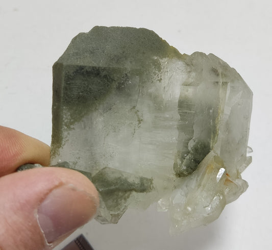 An Aesthetic Natural beautifully terminated Chlorite Quartz cluster 132 grams