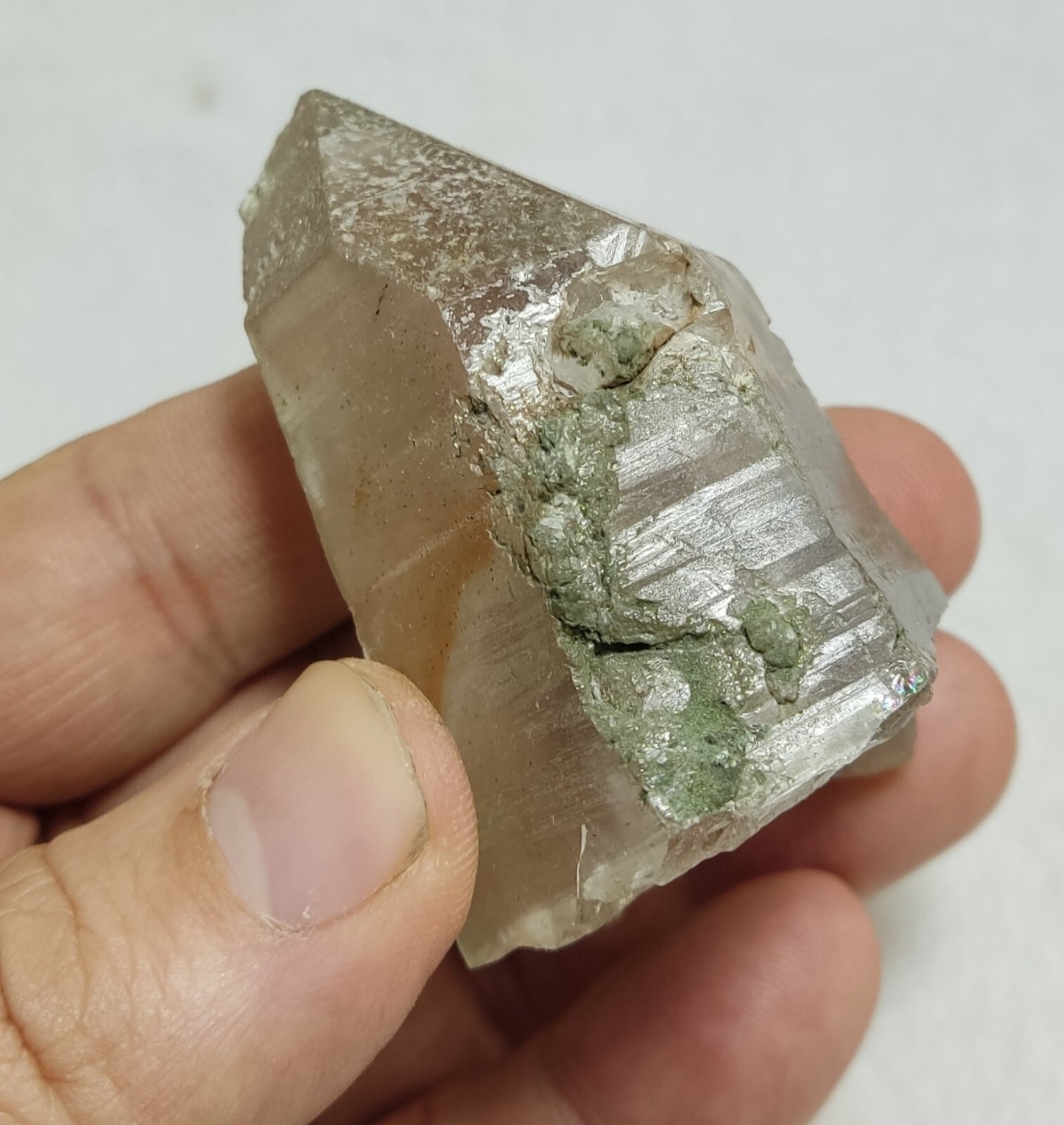 An Aesthetic Natural terminated quartz crystal 100 grams