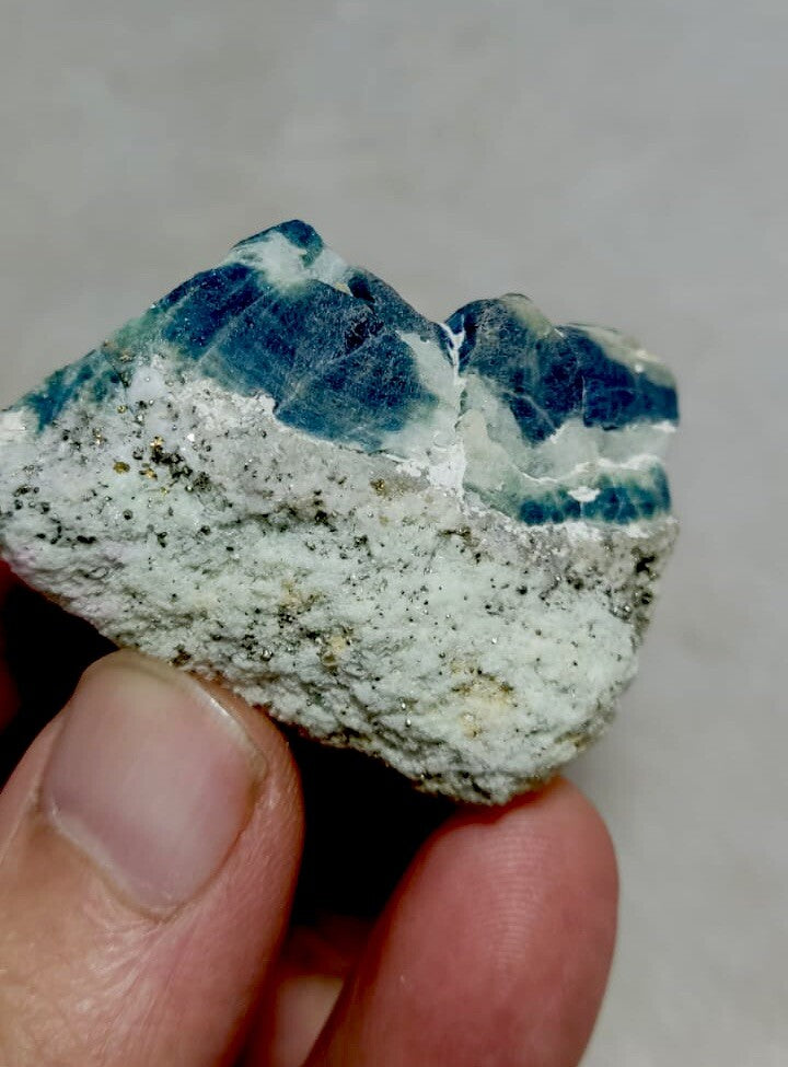 Partly Fluorescent Lazurite /Sodalite 55 Grams.