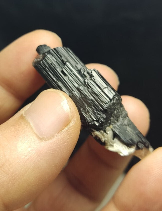 Natural Terminated Black Tourmaline Crystal 24 grams