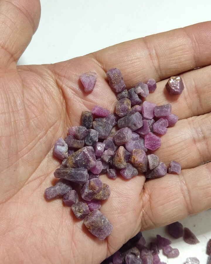 200 grams Natural Ruby Crystals And Rough