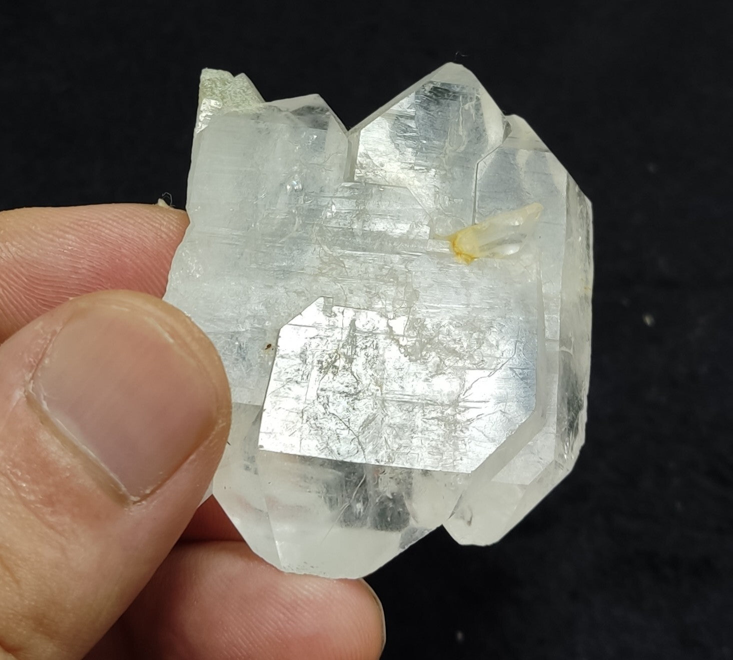 An Aesthetic terminated faden Quartz specimen 55 grams