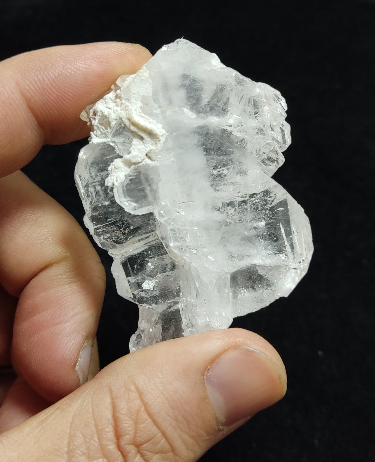 A very Aesthetic Natural beautifully terminated Faden Quartz crystal 38 grams