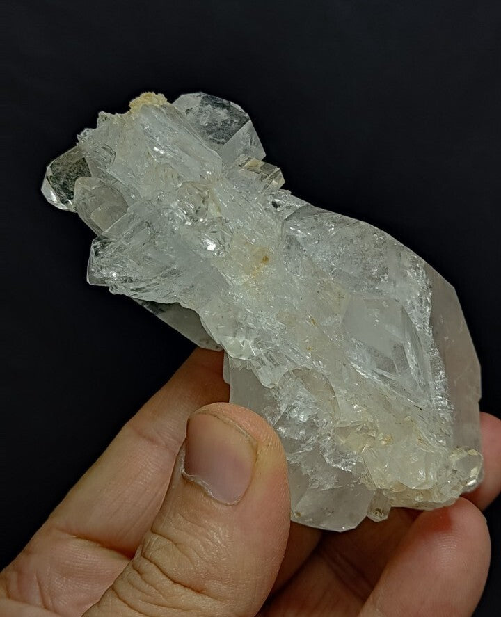 Natural Faden quartz Cluster 278 grams