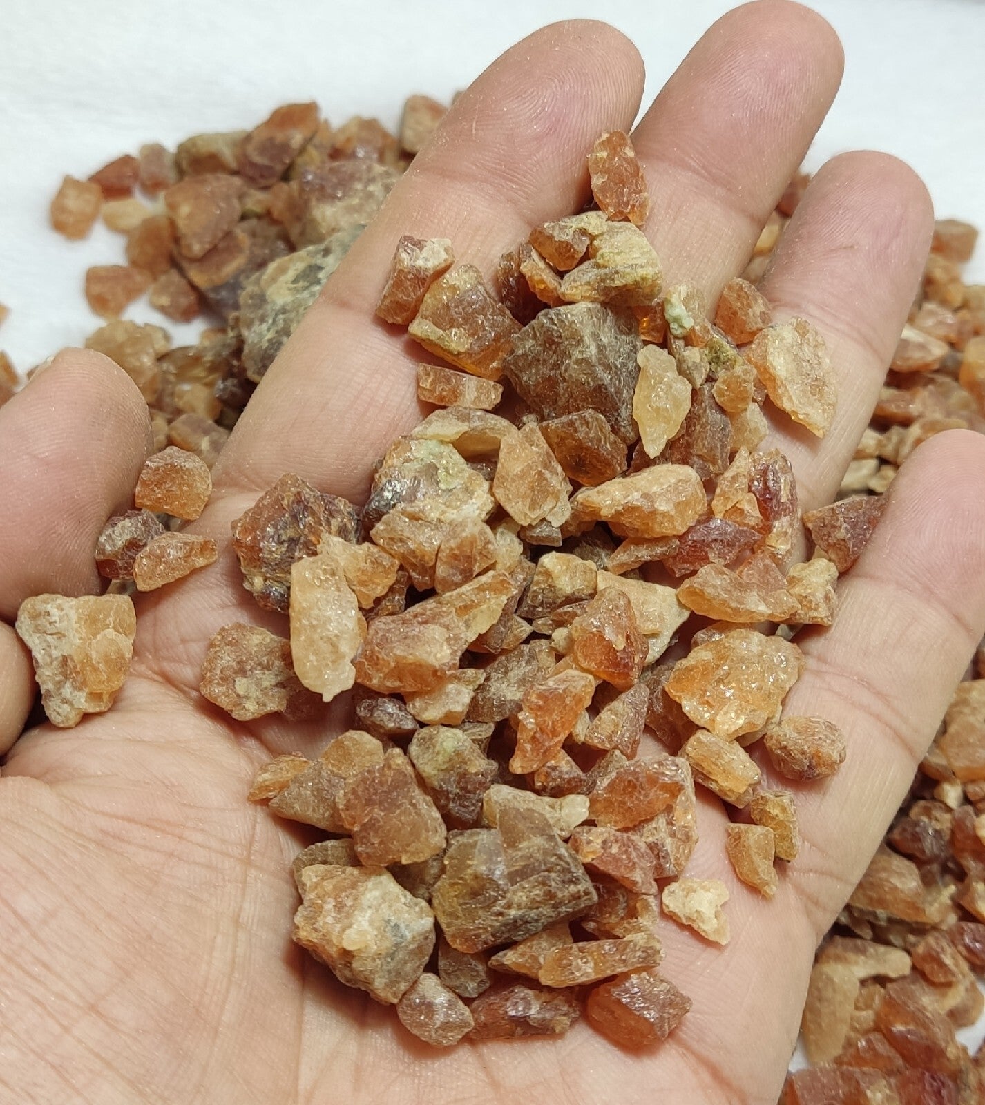 800 grams hessonite Garnets