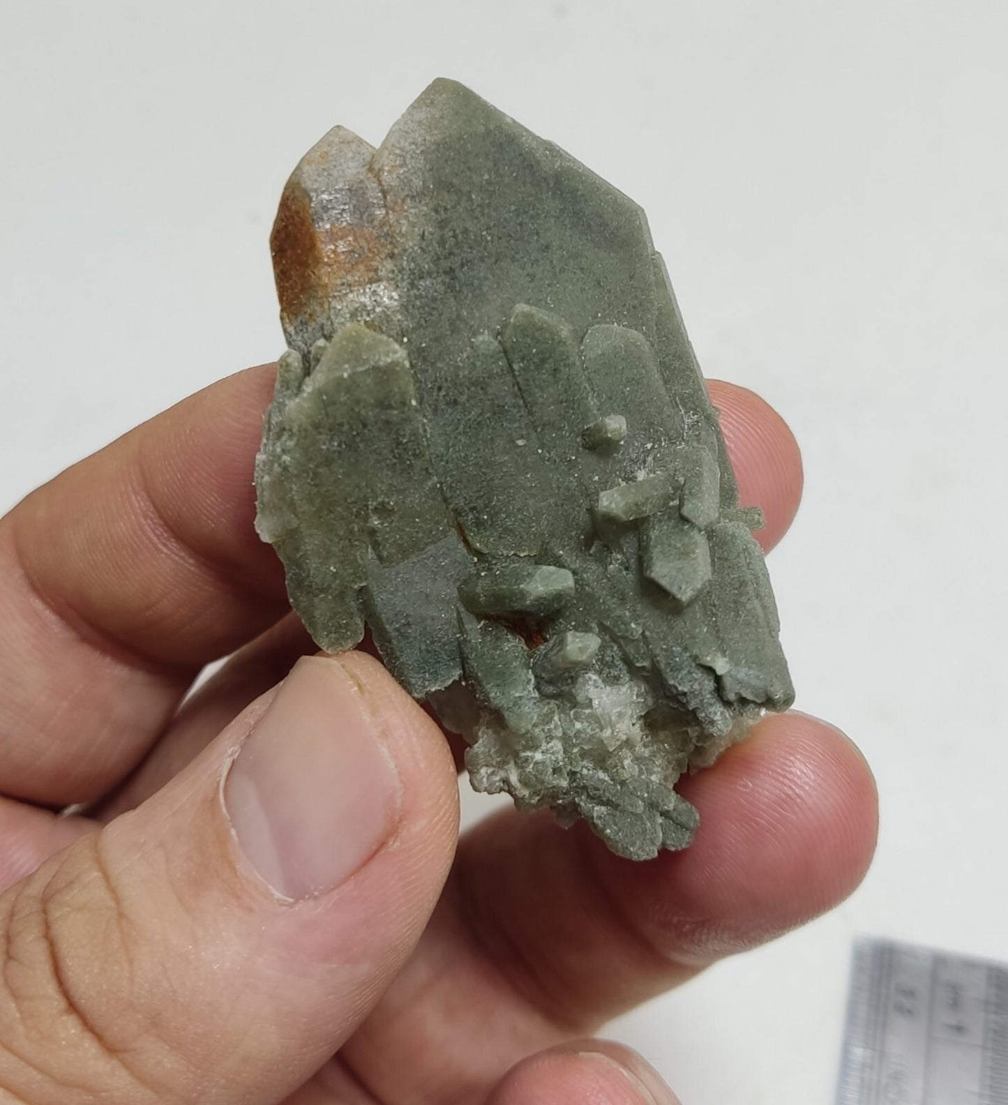 An Aesthetic Natural beautifully terminated Chlorite Quartz specimen 35 grams