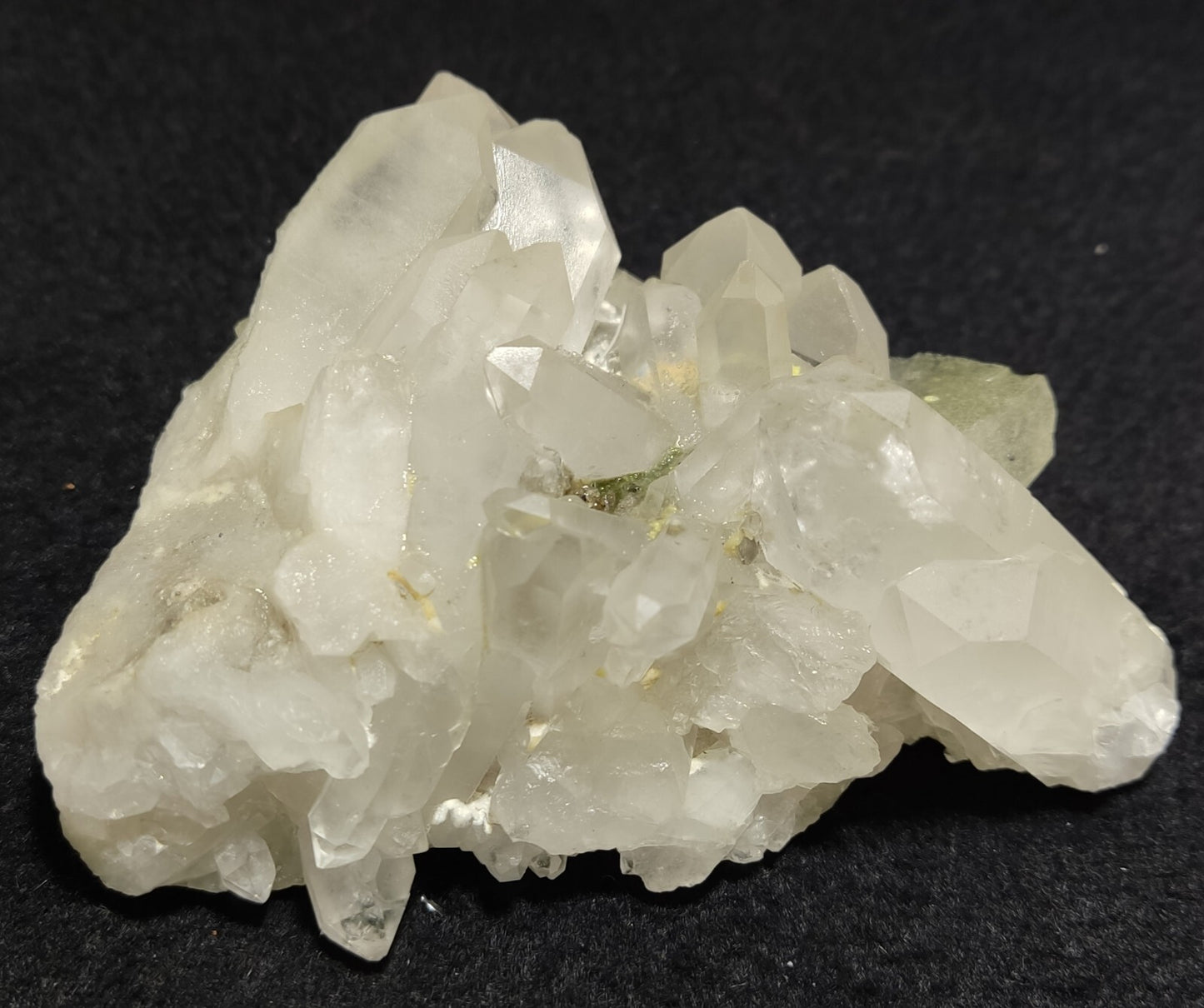 An Aesthetic terminated specimen of Quartz cluster 201 grams