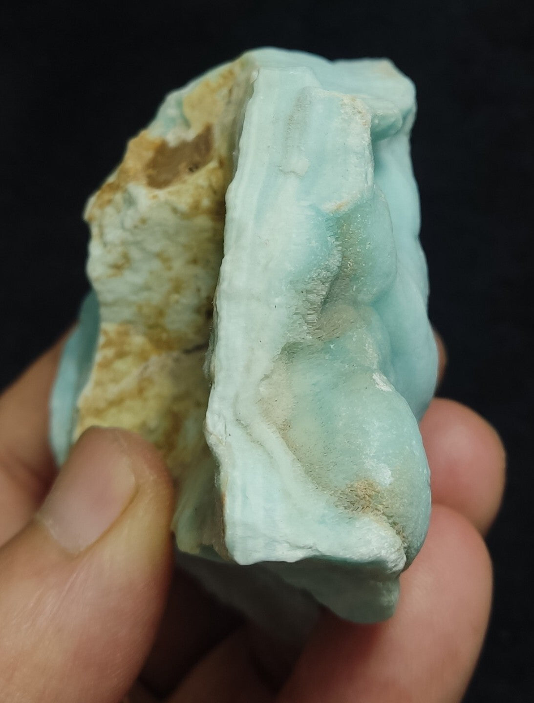 Natural Blue Aragonite 208 grams