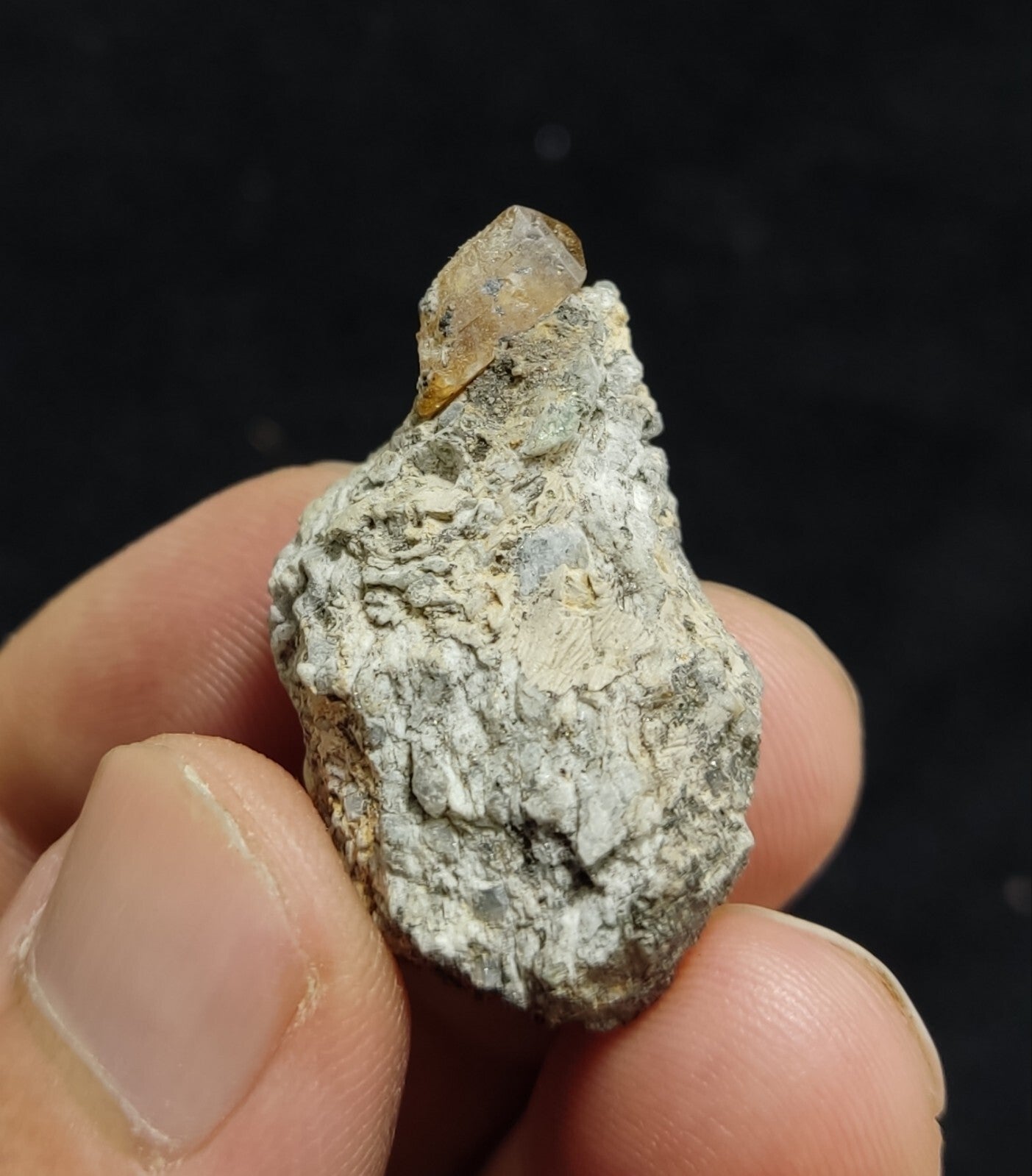 An Aesthetic Natural terminated specimen of rare xenotime on matrix 12 grams