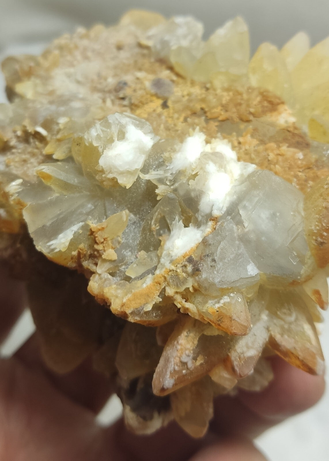 An amazing specimen of calcite 294 grams