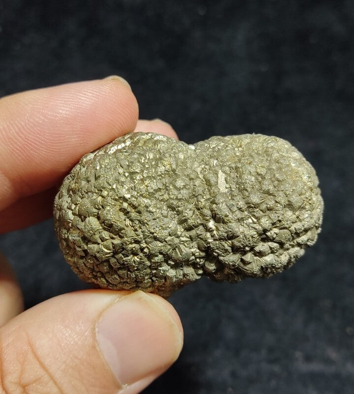 An amazing specimen of pyrite/marcasite Twin Formations 129 grams