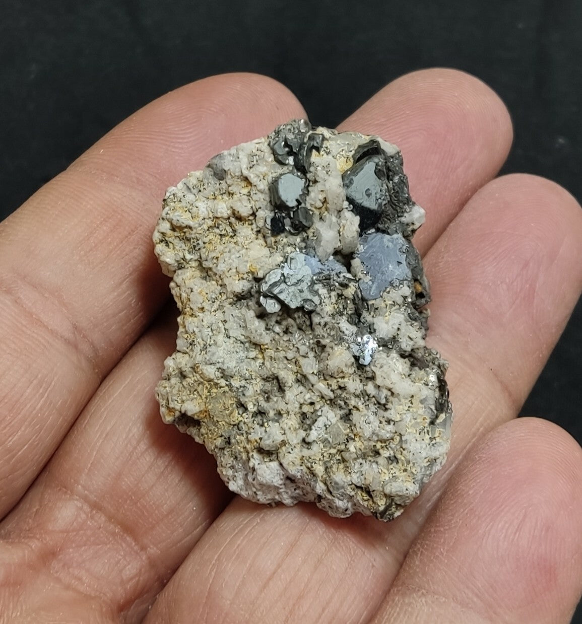 An amazing specimen of hematite on matrix 25 grams