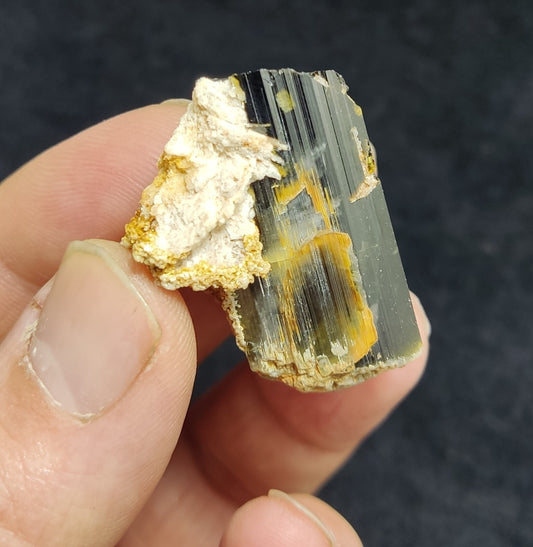 An Aesthetic Natural specimen of Tourmaline 27 grams