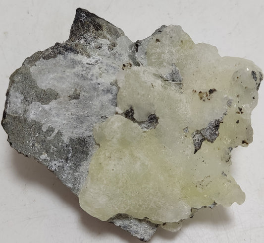 An Aesthetic Natural specimen of brucite with chromite 109 grams