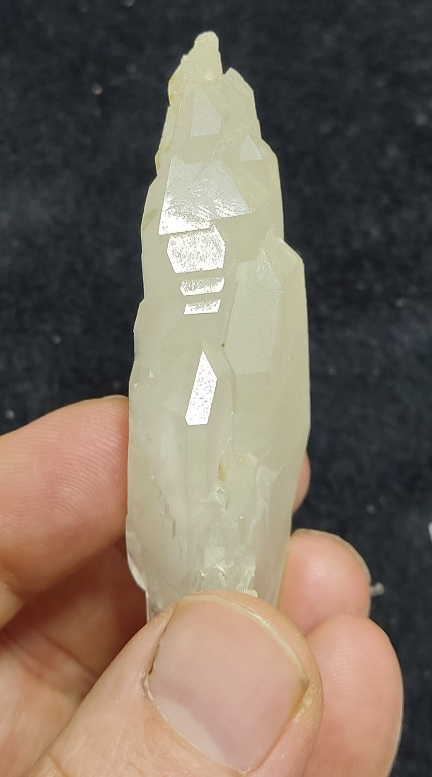 An Aesthetic Natural beautifully terminated faden Quartz specimen 56 grams
