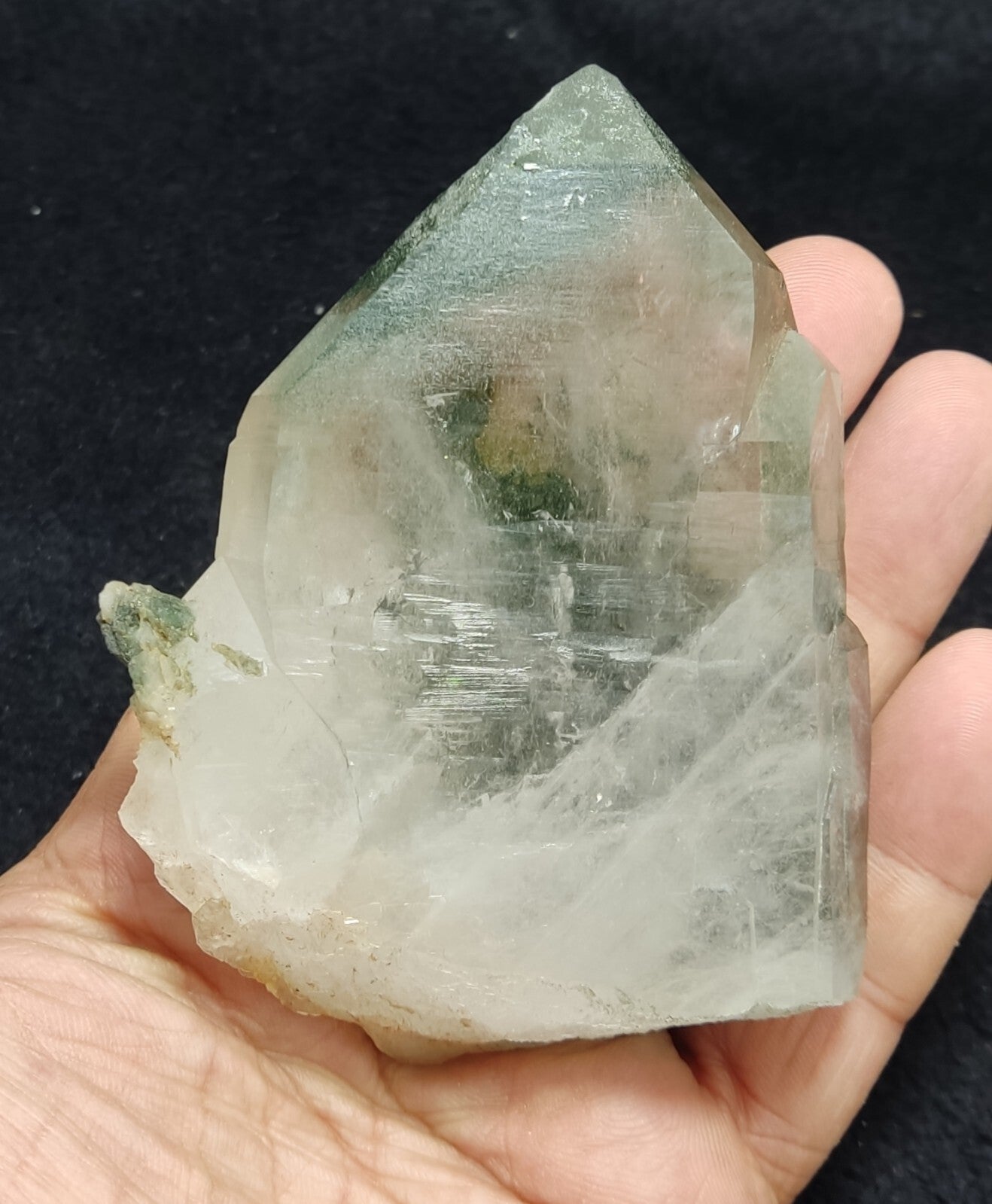 An Aesthetic terminated chlorite Quartz specimen 279 grams
